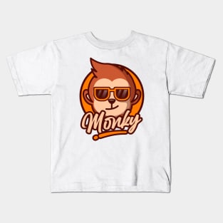 Cool monkey Kids T-Shirt